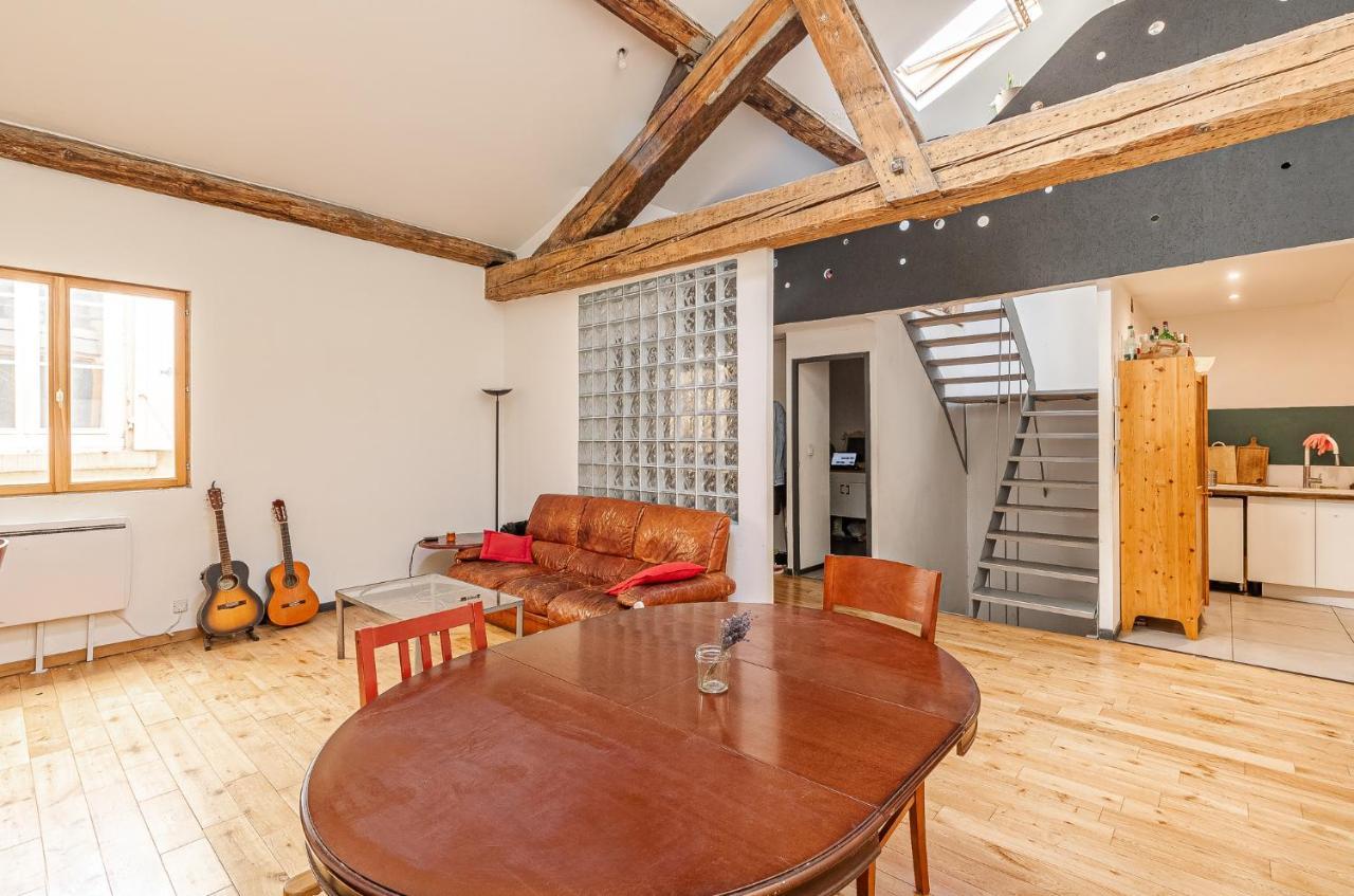 Loft Viarhona, Grand Loft En Centre-Ville Lyon Exteriér fotografie